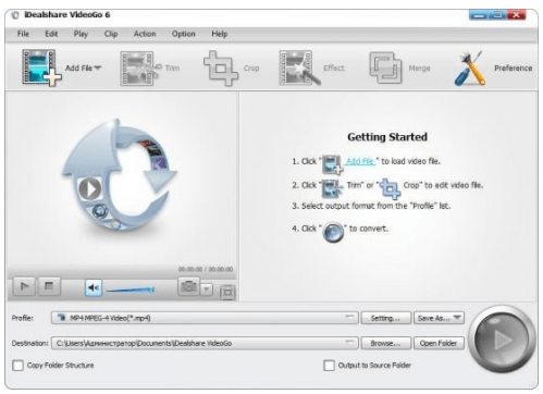 Download iDealshare VideoGo 6.8.2.9498 Multilingual Portable