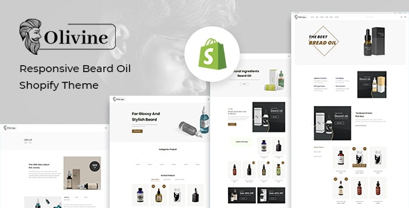 Olivine v1.0 - Responsive Beard Oil Shopify Theme