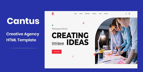 Cantus v1.0 - One Page Agency HTML Template