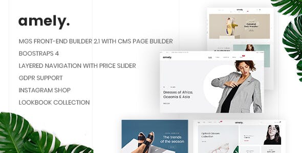 Download Amely v1.0.9 – Clean & Modern Magento 2 Theme | Free Nulled Scripts
