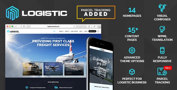 Logistic v6.1 - WP Theme For Transportation Business