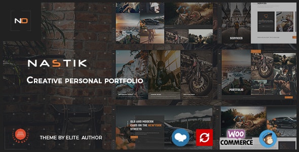 Nastik v2.9 - Creative Portfolio WordPress Theme