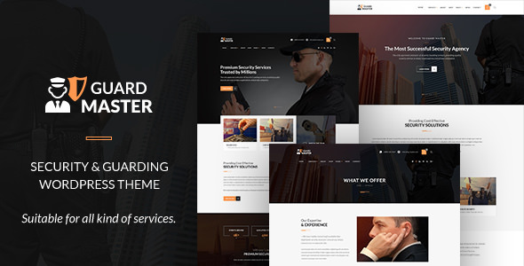 Guard Master v1.9 - Security Guards WordPress Theme