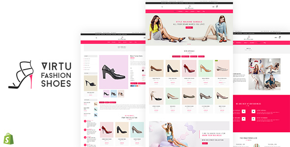 Virtu - Fashion Shoes Store Shopify Theme