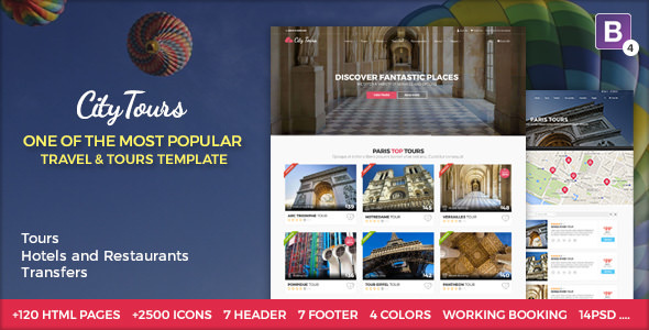Download CityTours v4.0 – City Tours, Tour Tickets and Guides | Free Nulled Scripts