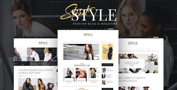Street Style v1.5.3 - Fashion & Lifestyle Personal Blog WordPress Theme