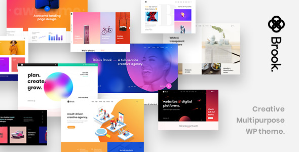 Brook v1.3 - Creative Multipurpose WordPress Theme