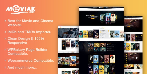 AmyMovie v3.4.0 - Movie and Cinema WordPress Theme