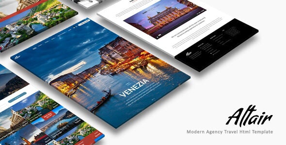 Altair v1.0 - Travel Agency HTML
