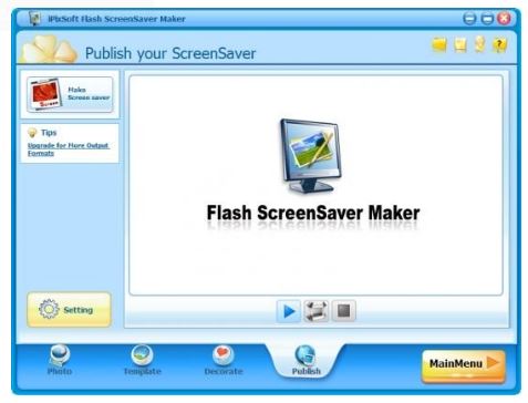 iPixSoft Flash ScreenSaver Maker