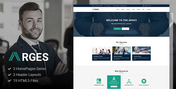 Download Arges – Corporate & Business HTML5 Template | Free Nulled Scripts