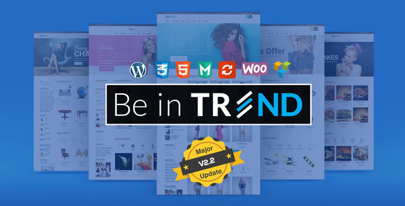 Trend v2.4 - Multipurpose Modern Shop WooCommerce Theme