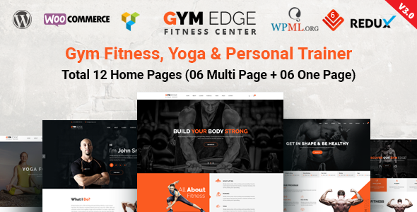Gym Edge v3.4 - Gym Fitness WordPress Theme