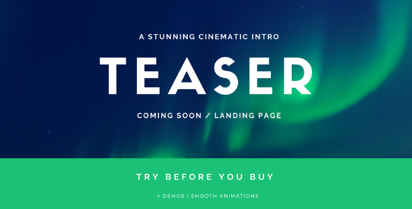 Download Coming Soon Template | Landing Page | Stomp – Cinematic Intro | Free Nulled Scripts