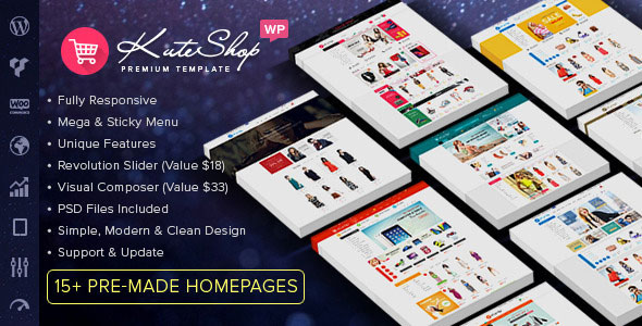 KuteShop v3.3.0 - Multipurpose WooCommerce Wordpres Theme