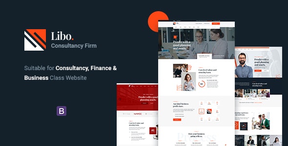 Libo v1.0 - Consulting Business HTML Template