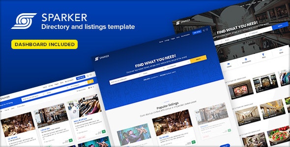 Sparker v1.4 - Directory and Listings Template