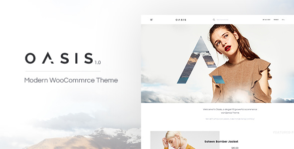 Oasis v1.1.6 - Modern WooCommerce Theme