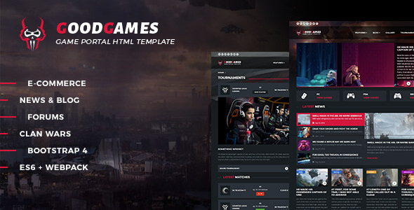 Download Good Games – Portal / Store HTML Gaming Template | Free Nulled Scripts