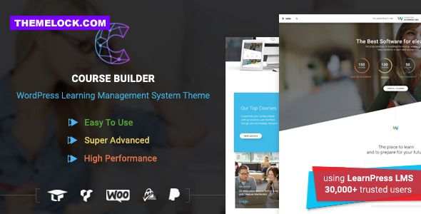 Course Builder v3.1.2 - LMS Theme for Online Courses