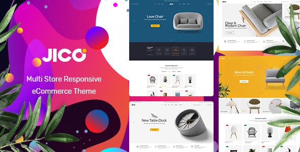 Jico v1.0.4 - Furniture & Home Decor for WooCommerce WordPress