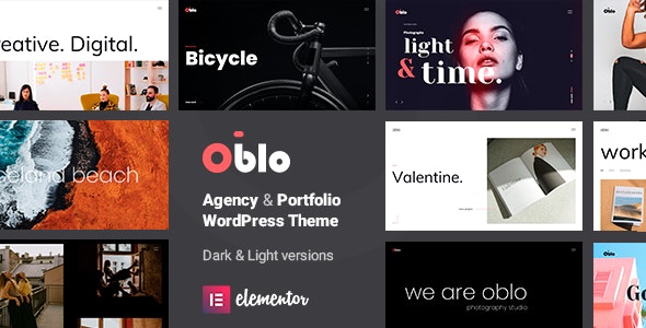 Oblo v1.0 - Showcase Portfolio Theme