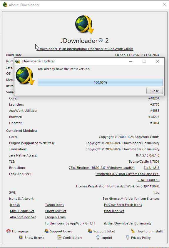 Download JDownloader 2.0.1 (06.03.2026) Multilingual Portable
