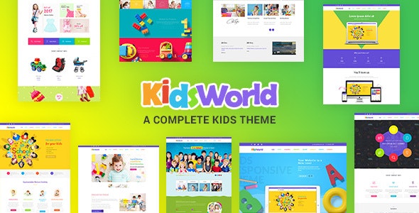 Kids Heaven v2.0 - Children WordPress Theme
