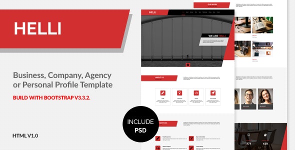 Helli v1.0 - Creative Template