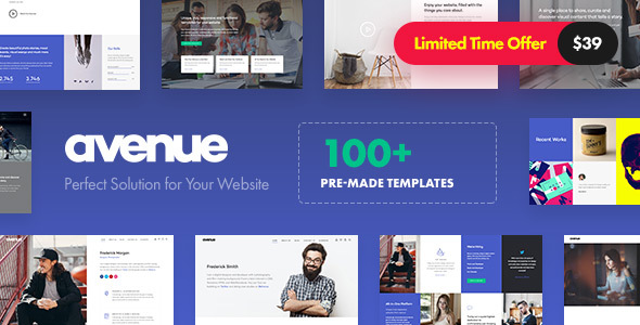 Avenue v1.2 - Creative Multi-Purpose WordPress Theme