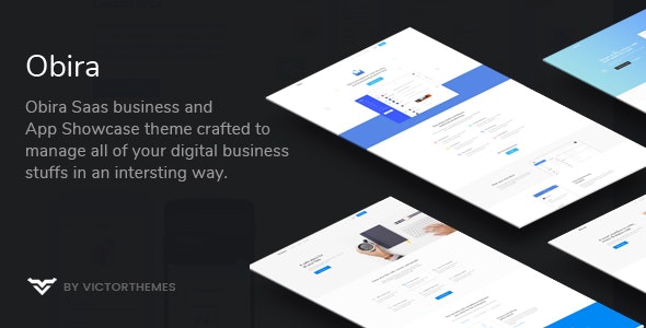 Obira v1.9.2 - SaaS Business & App Showcase WordPress Theme