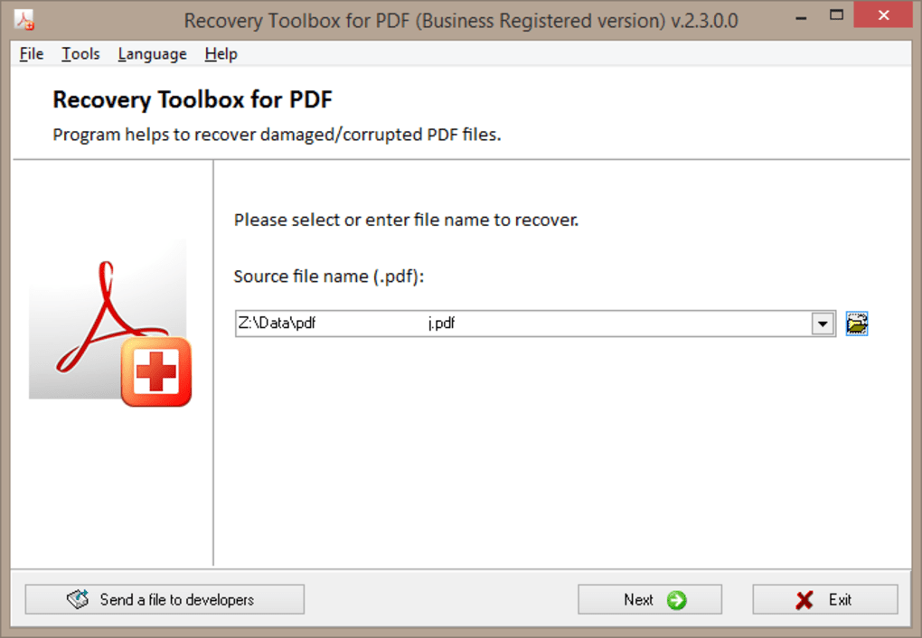Download Recovery Toolbox for PDF 2.12.37.0 Multilingual Portable