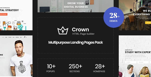 Crown v1.0 - Multi-Purpose Html5 Landing Template