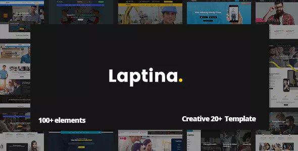 Laptina - Creative Multipurpose HTML Template