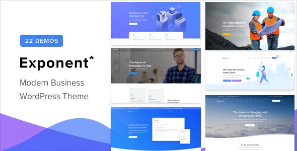 Exponent v1.1.3 - Modern Multi-Purpose Business Theme