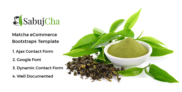 Download Sabujcha – Matcha eCommerce Bootstrap4 Template | Free Nulled Scripts