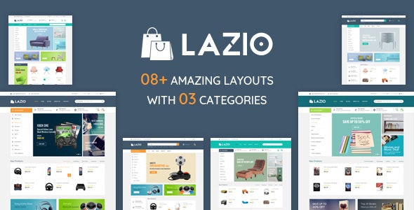 Lazio v1.2 - Multipurpose Responsive Opencart 2.3 & 3.x Theme