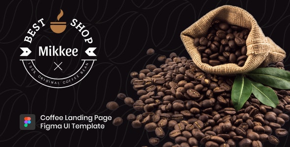 Mikkee v1.0 - Coffee Landing Page HTML Template