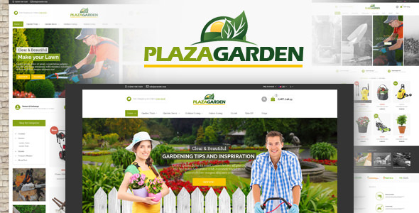 PlazaGarden - Responsive Magento Theme