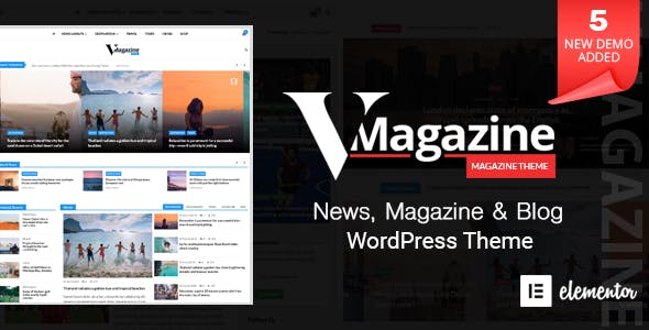 Vmagazine v1.1.4 - Blog, NewsPaper, Magazine Themes