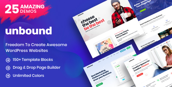 Unbound v1.1.3 - Business Agency Multipurpose Theme