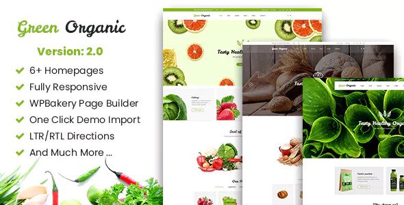 Green Organic v2.15 - Organic Store & Bakery Theme