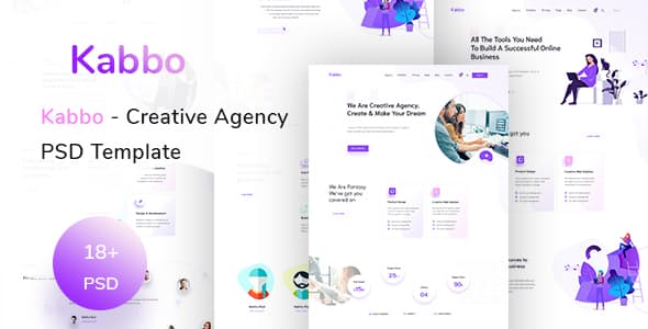 Kabbo v1.0 - Creative Agency PSD Template