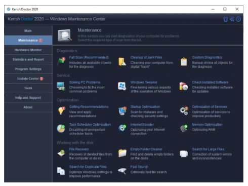 Download Kerish Doctor 2022 v4.90 Portable