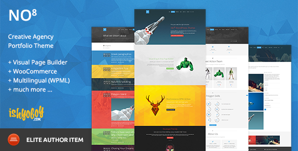 NO8 WP v2.2 - Creative Agency Portfolio Theme