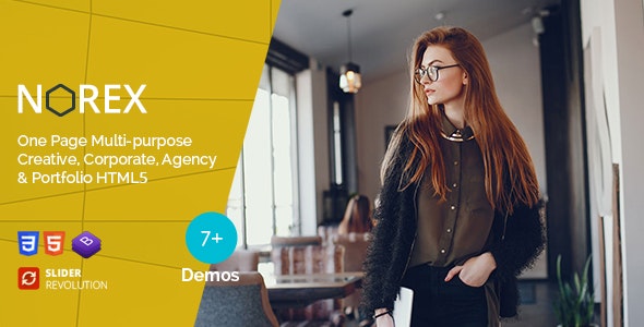 Norex v1.0 - One Page Parallax
