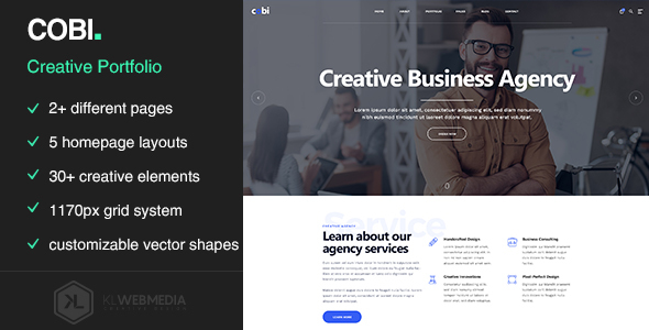 Download Cobi – Creative Portfolio HTML5 Template | Free Nulled Scripts