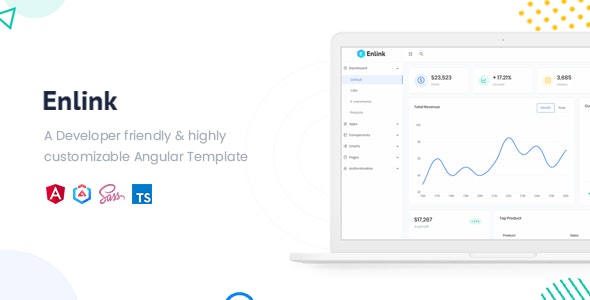 Download Enlink v1.0 – Angular 12 Admin Template | Free Nulled Scripts