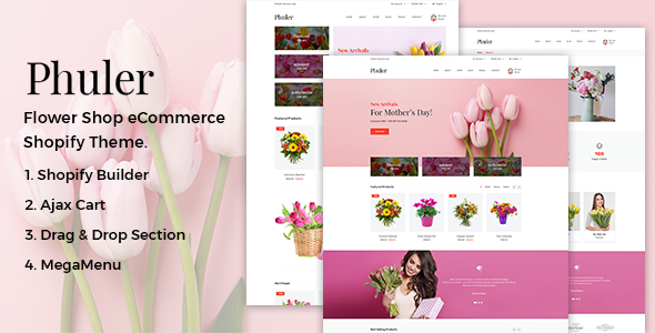 Phuler v1.0.1 - Flower Shop Shopify Theme + DropShipping