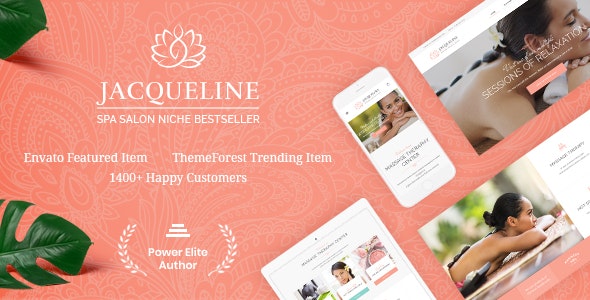 Jacqueline v1.6.1 - Spa & Massage Salon Beauty WordPress Theme